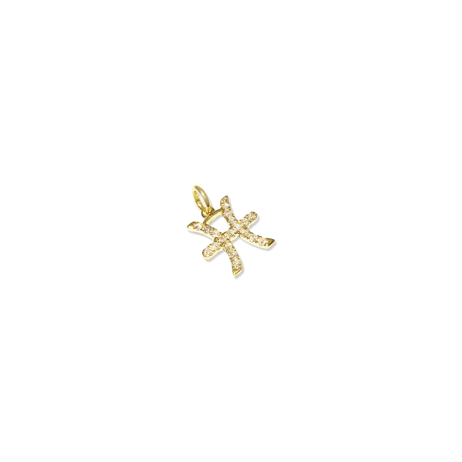 Diamond Zodiac Charm