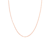 Candy Chain Necklace | Pink U-Link & Goldfill