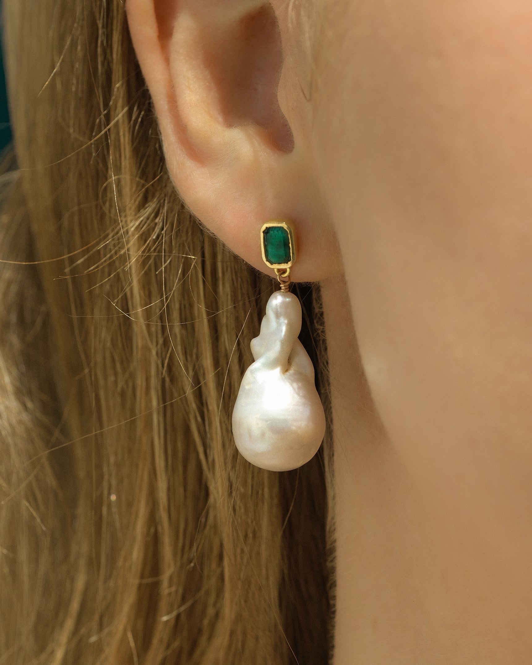 Emerald Baroque Super Drops