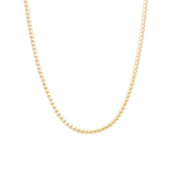 Herringheart Chain Necklace | Gold