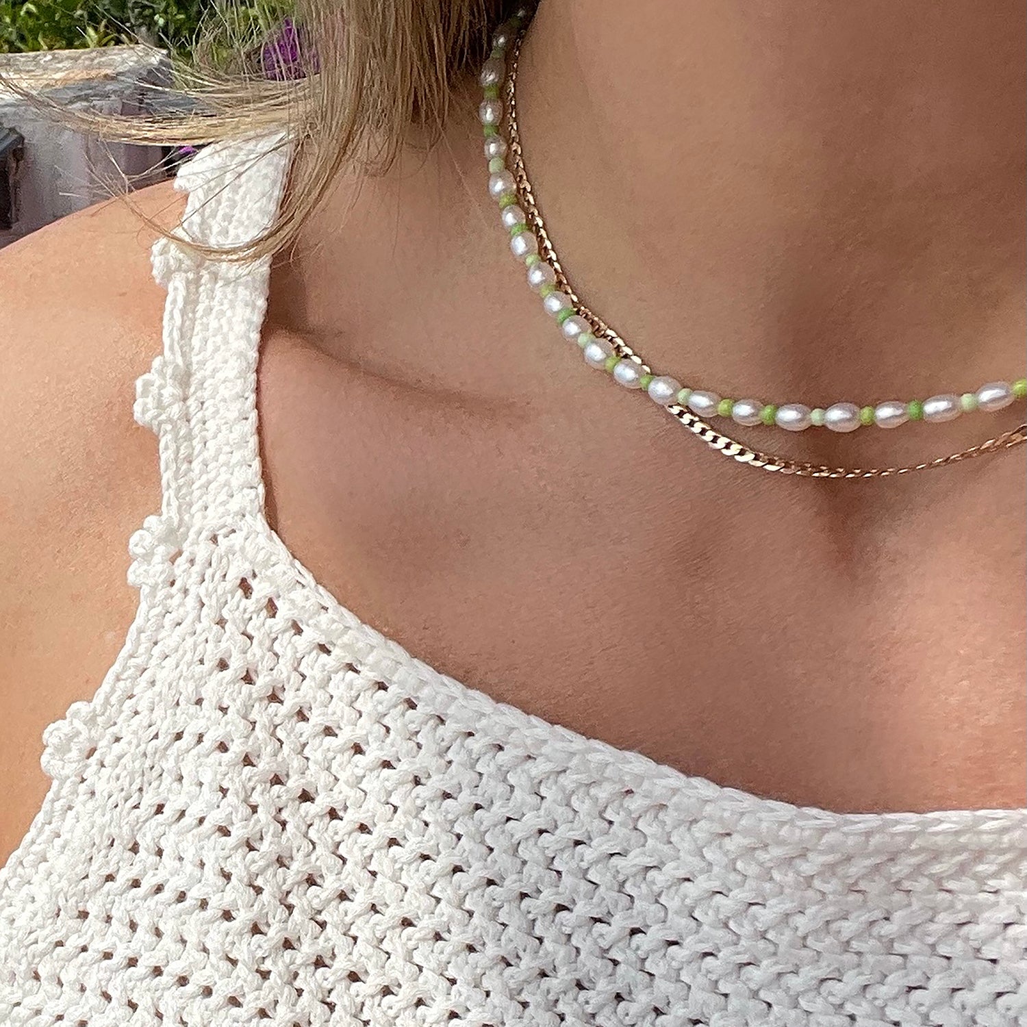 Amalfi Lime Necklace