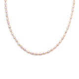 Amalfi Mauve Necklace | Pearl
