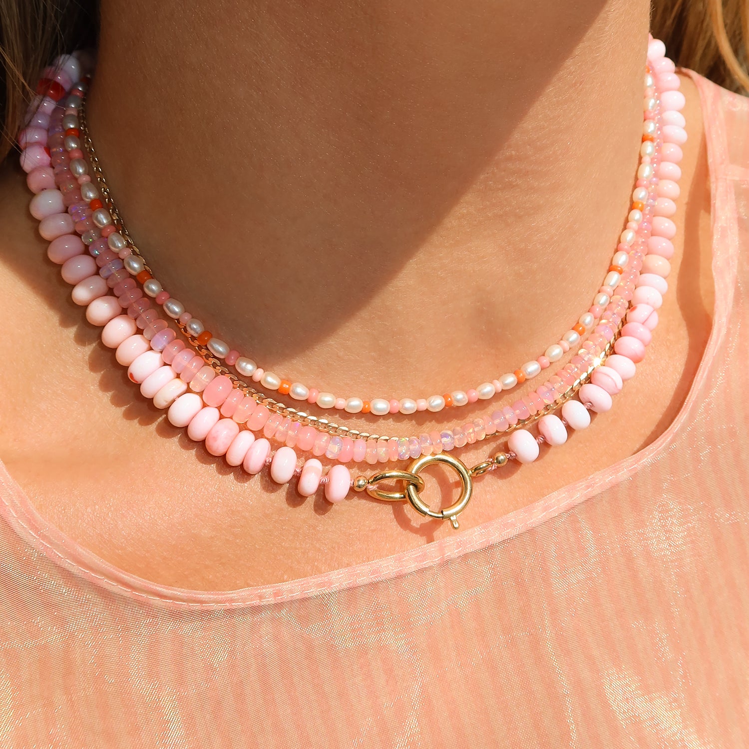 Amalfi Coral Necklace