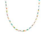 Amalfi Rainbow Necklace | Pearl & Opal