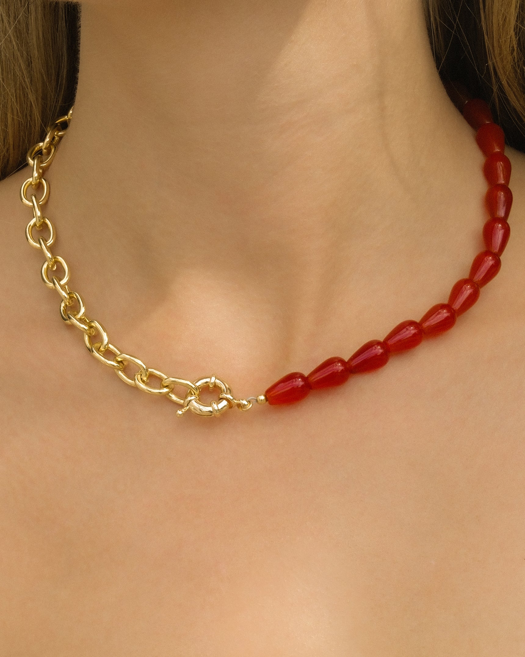 Amber Dual Necklace