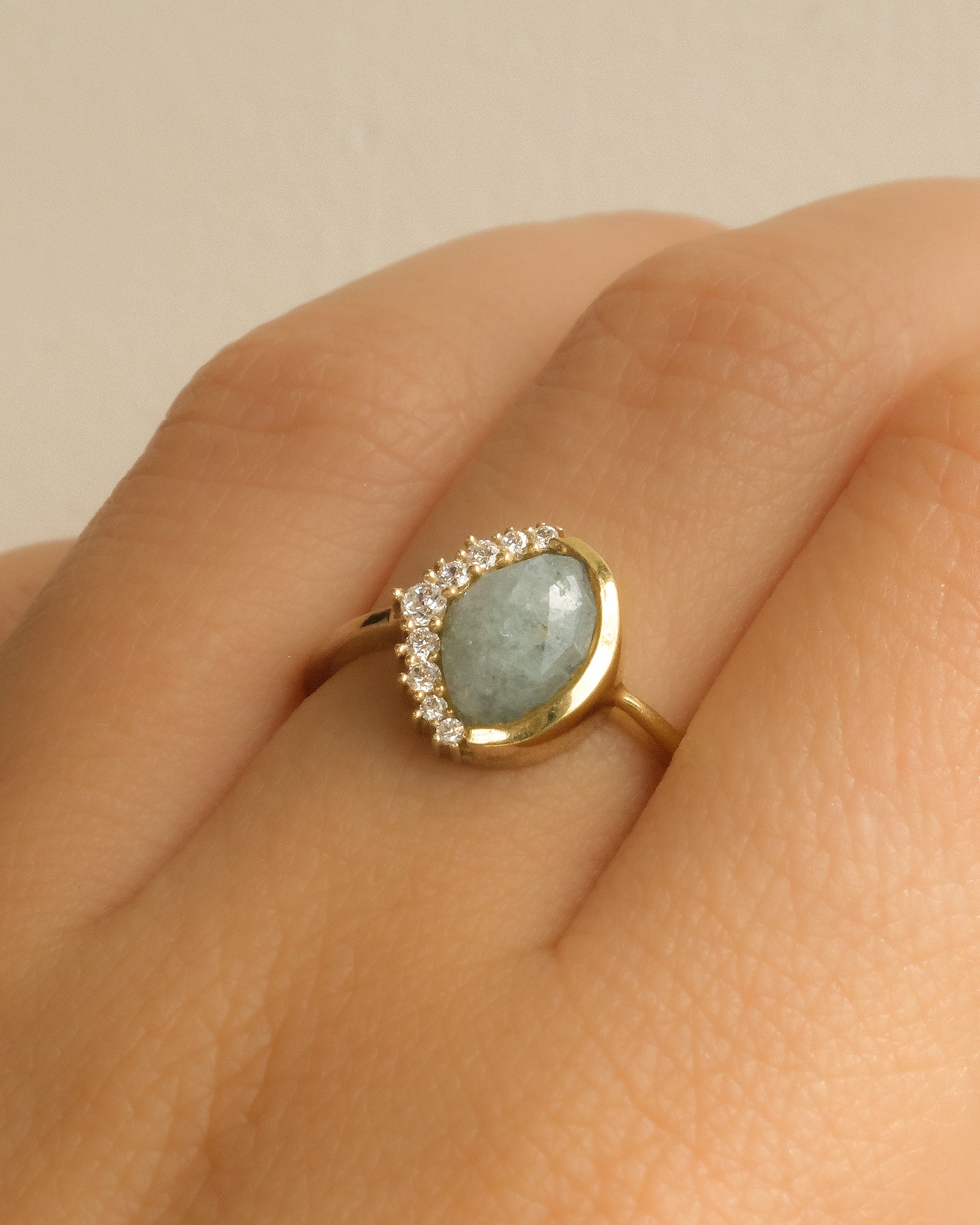 Anni Aquamarine Ring