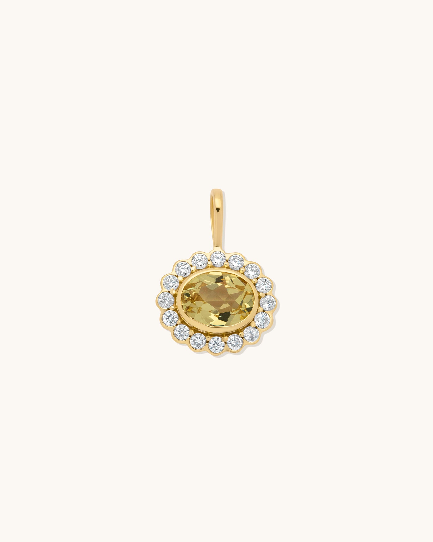 Antiquity Canary Pendant