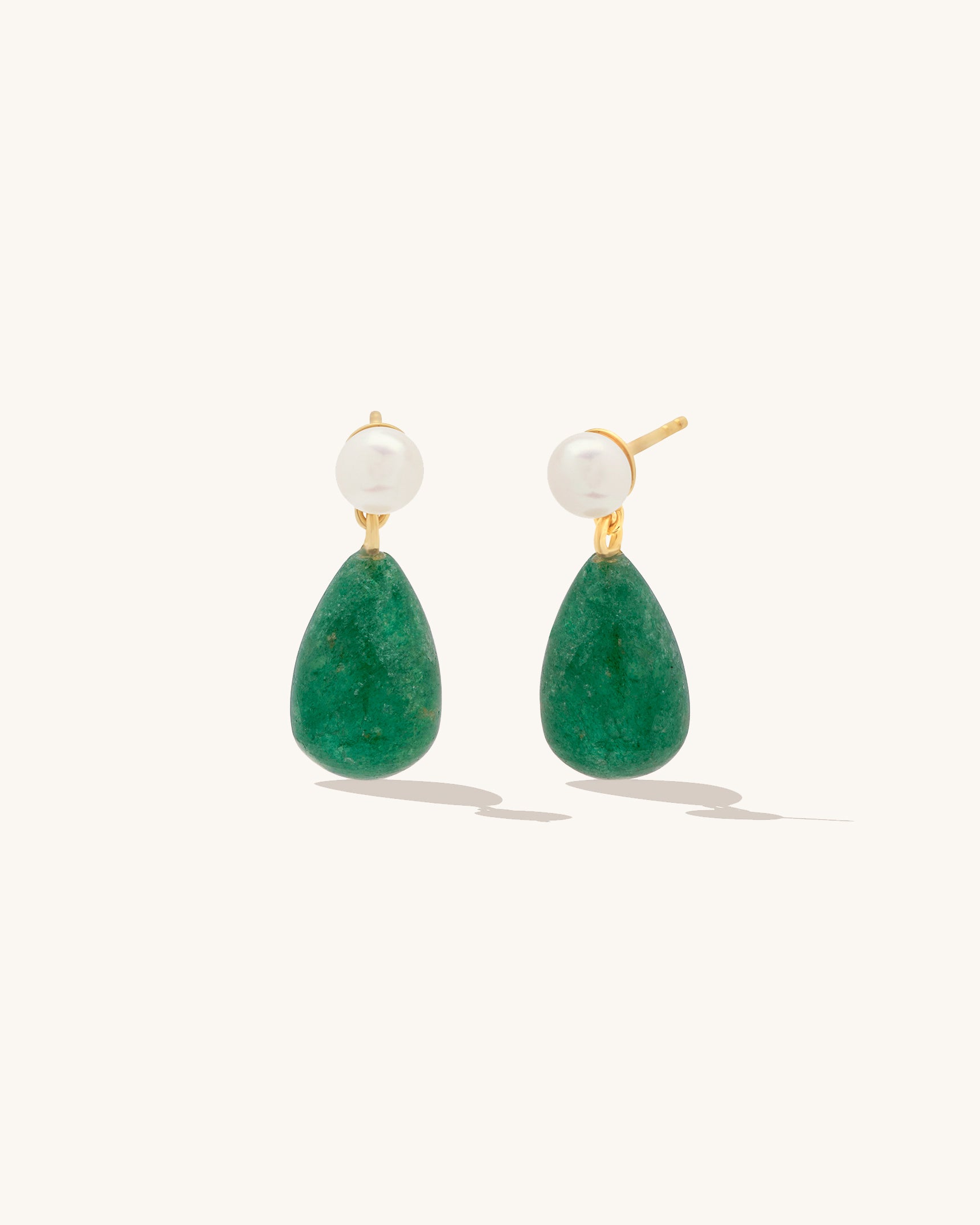 Ava Emerald Drop Earrings