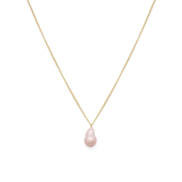 Baby Baroque Necklace | Pink Pearl