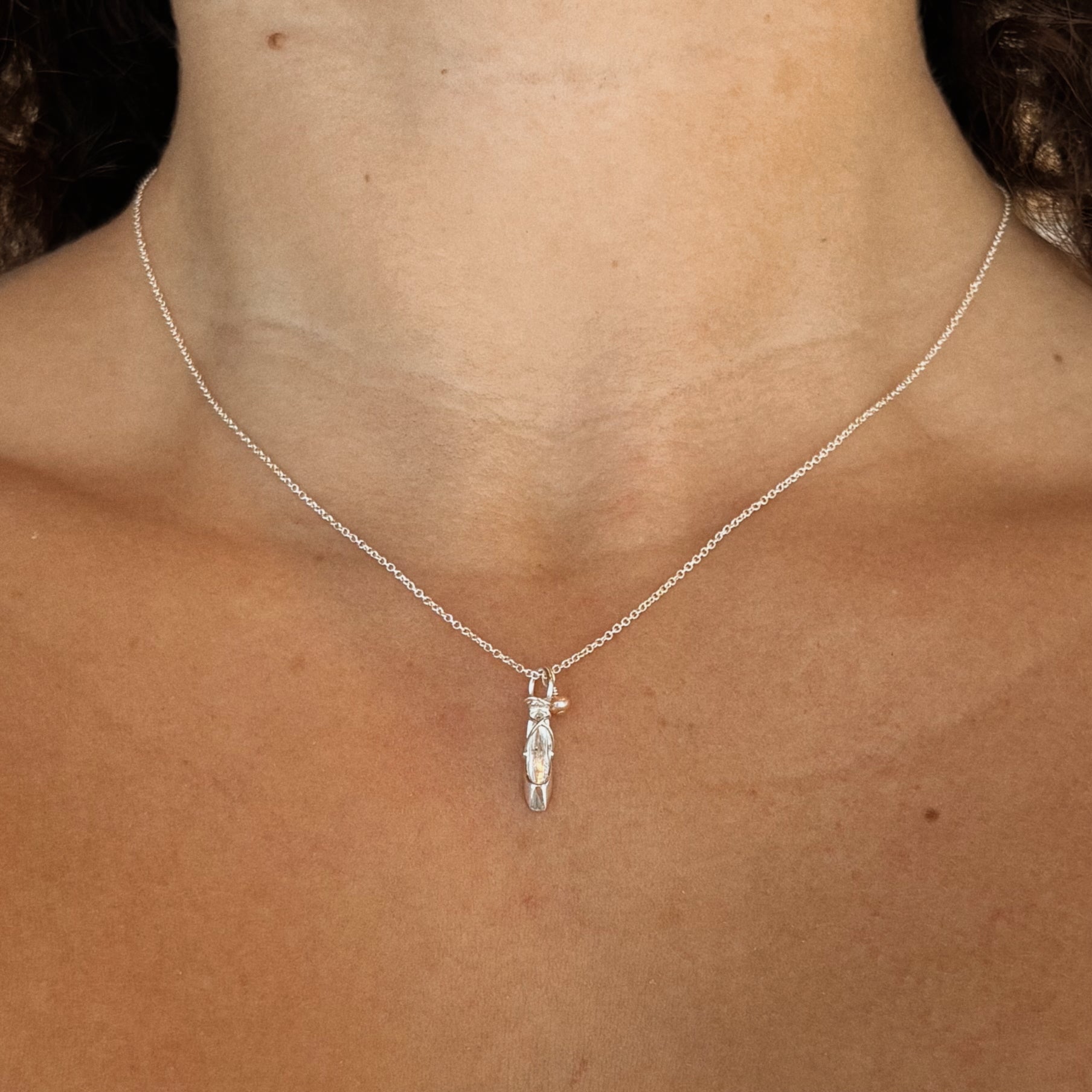 Ballet Slipper Necklace