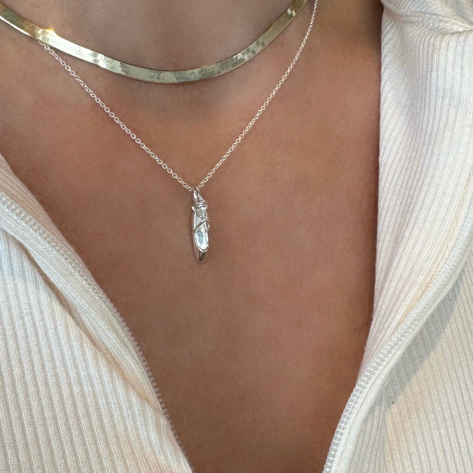 Ballet Slipper Necklace