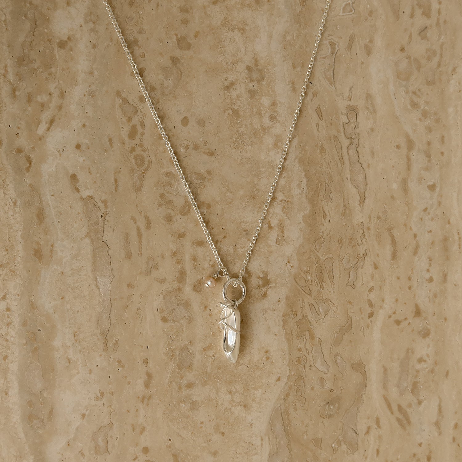 Ballet Slipper Necklace