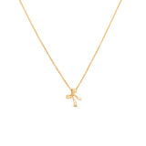 Bow Necklace | Gold