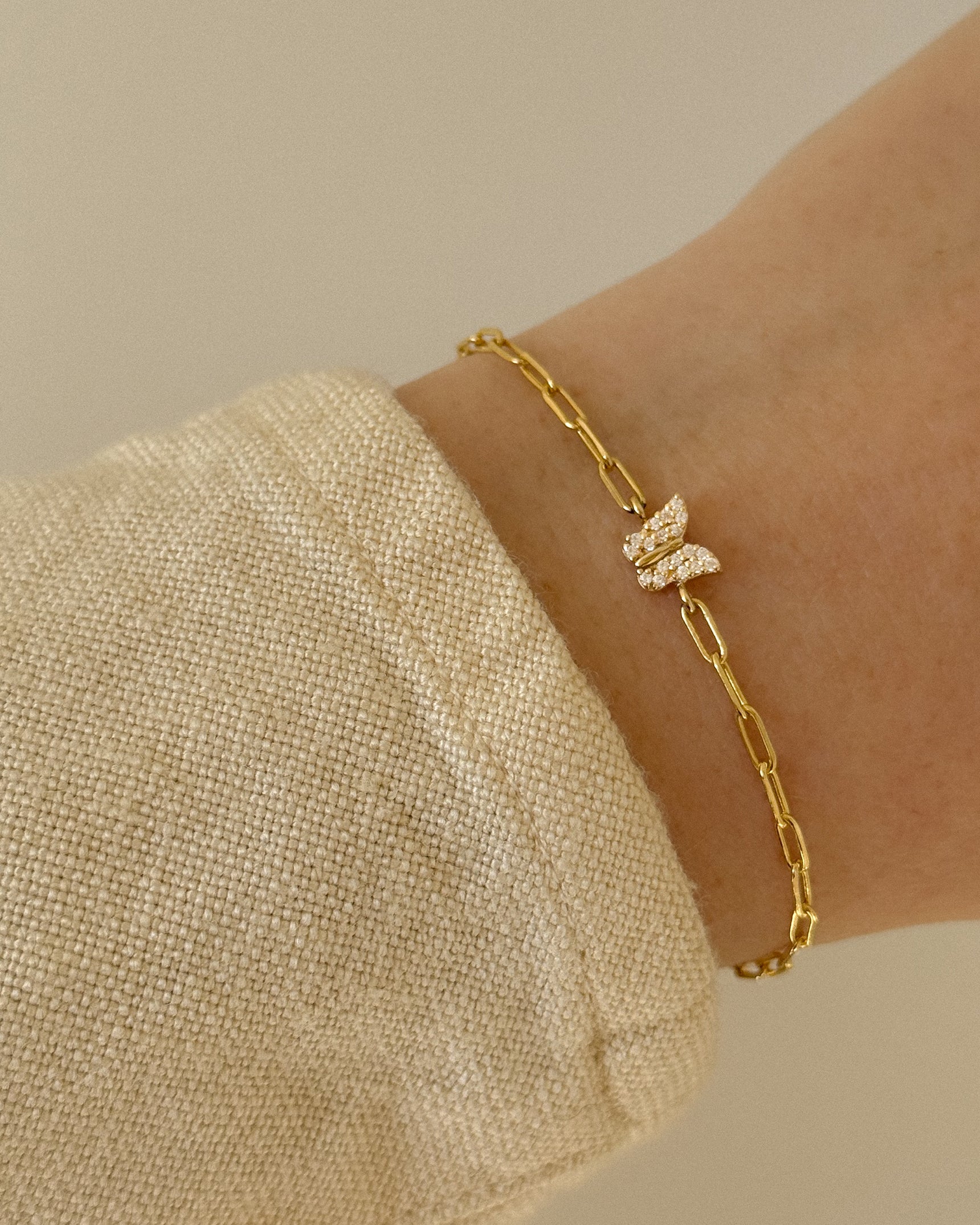 Butterfly Pavé Bracelet