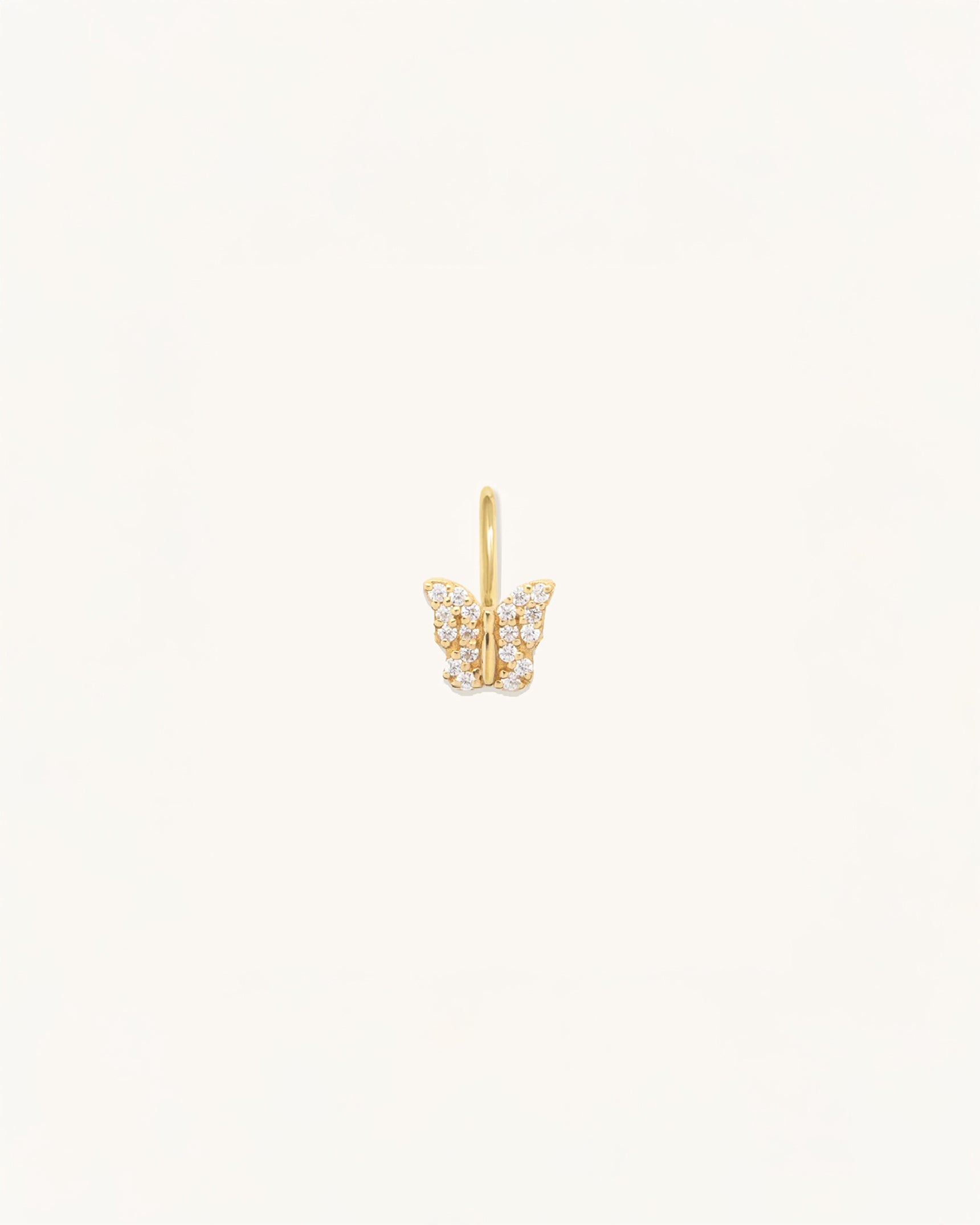 Butterfly Pavé Pendant