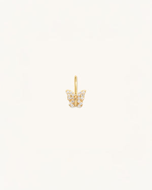 Butterfly Pavé Pendant
