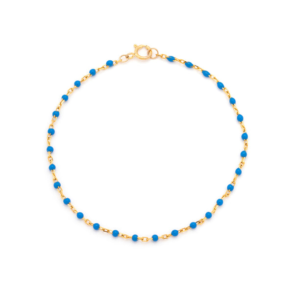 Candy Chain Bracelet | Azul & Gold