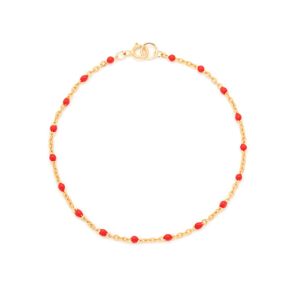 Candy Chain Bracelet | Cherry & Goldfill