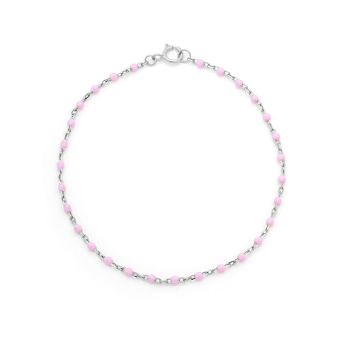 Candy Chain Bracelet | Lilac & Silver