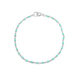 Candy Chain Bracelet | Turquoise & Silver