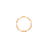 Candy Chain Ring | Coconut & Goldfill