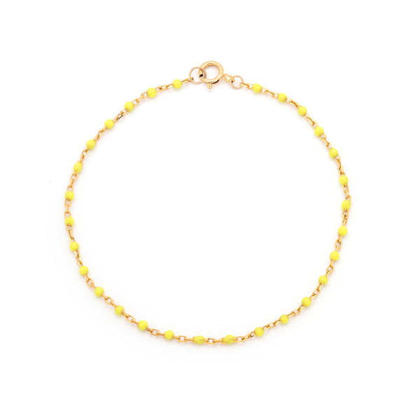 Candy Chain Bracelet | Lemon & Gold