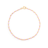 Candy Chain Bracelet | Lilac & Gold