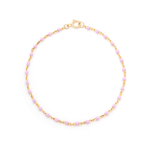 Candy Chain Bracelet | Lilac & Gold