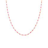 Candy Chain Necklace | Hot Pink & Goldfill