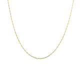 Candy Chain Necklace | Lemon & Silver