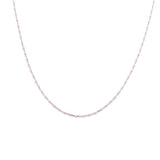 Candy Chain Necklace | Lilac & Silver