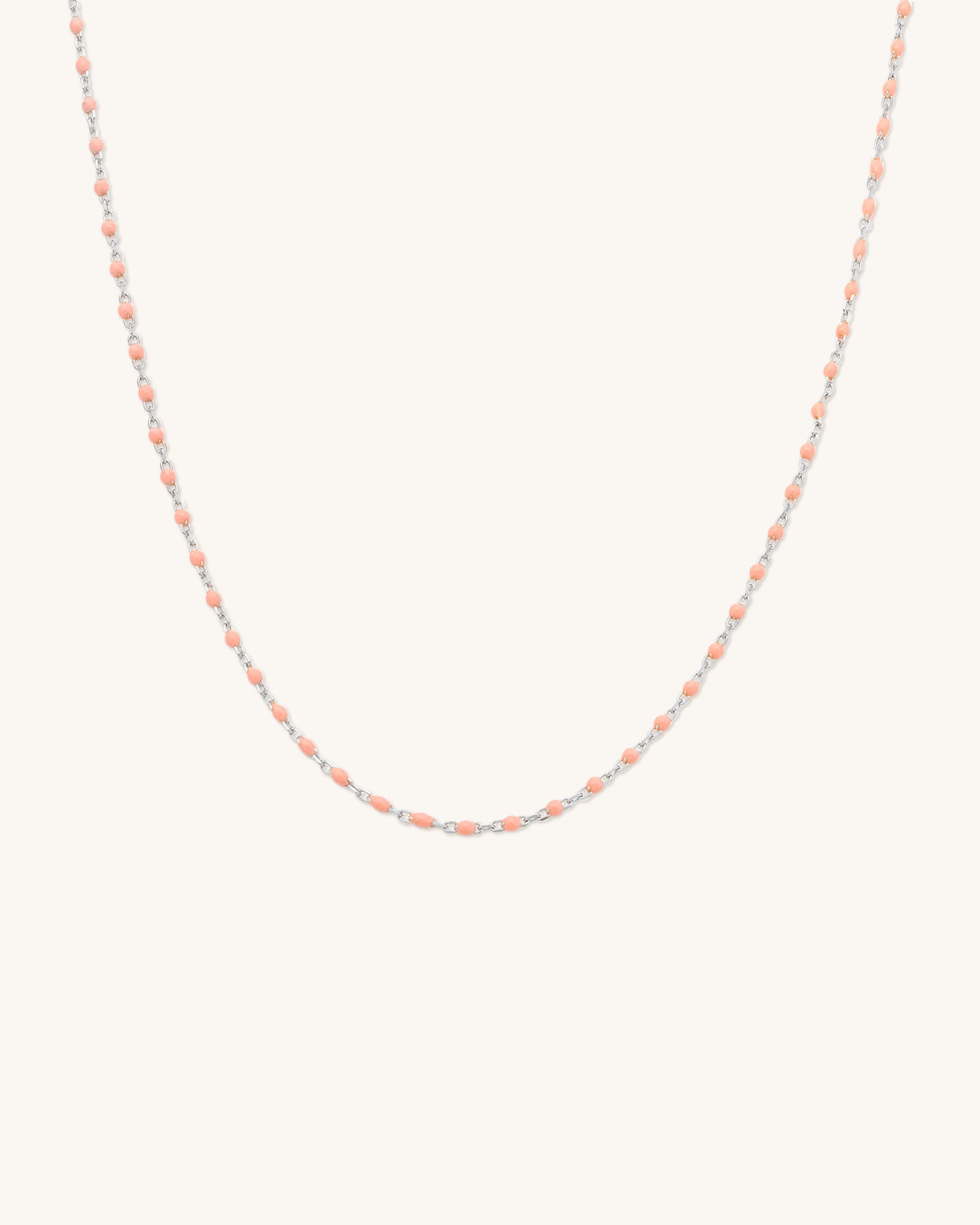 Peach Fuzz Candy Chain Necklace