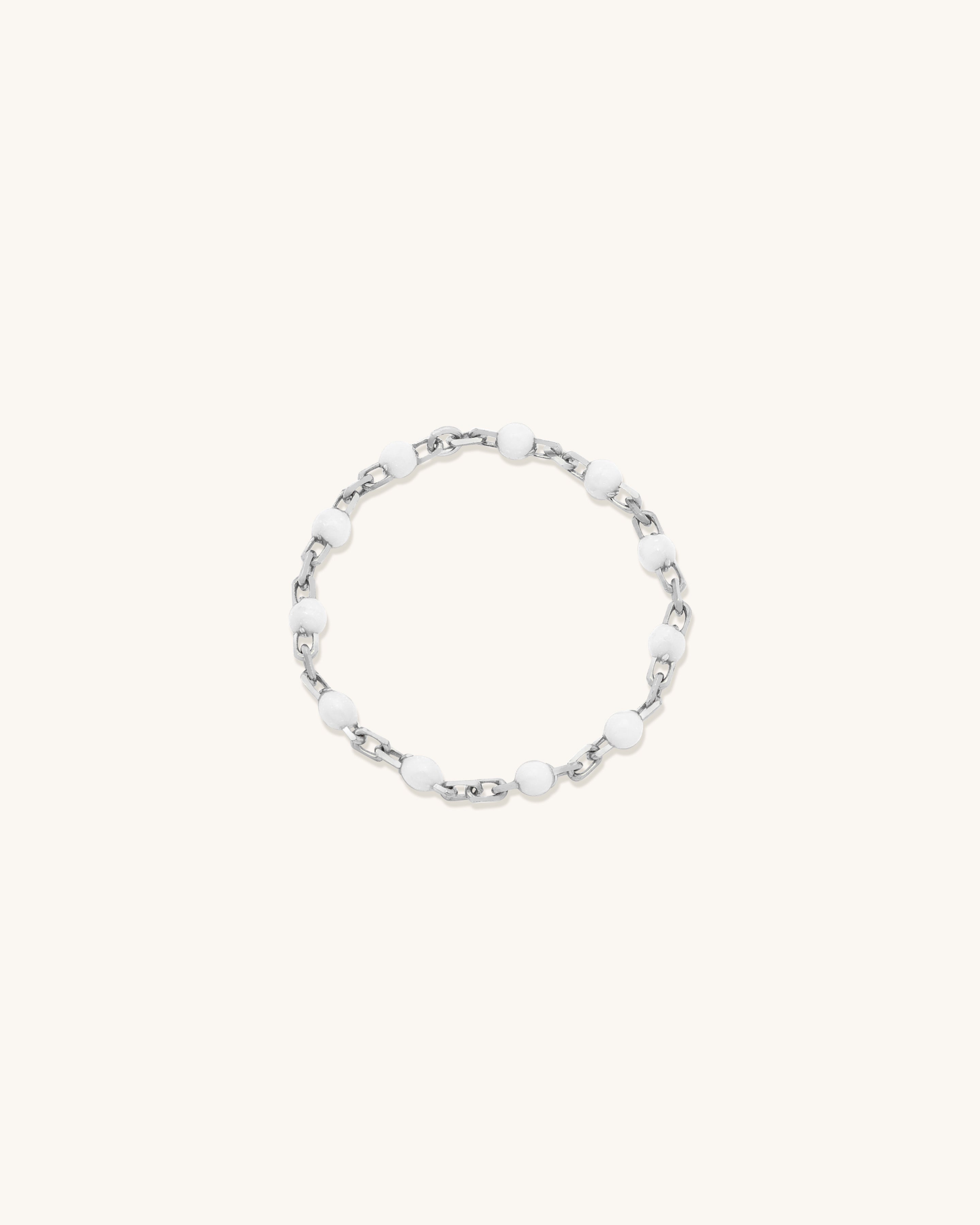 Coconut Candy Chain Ring