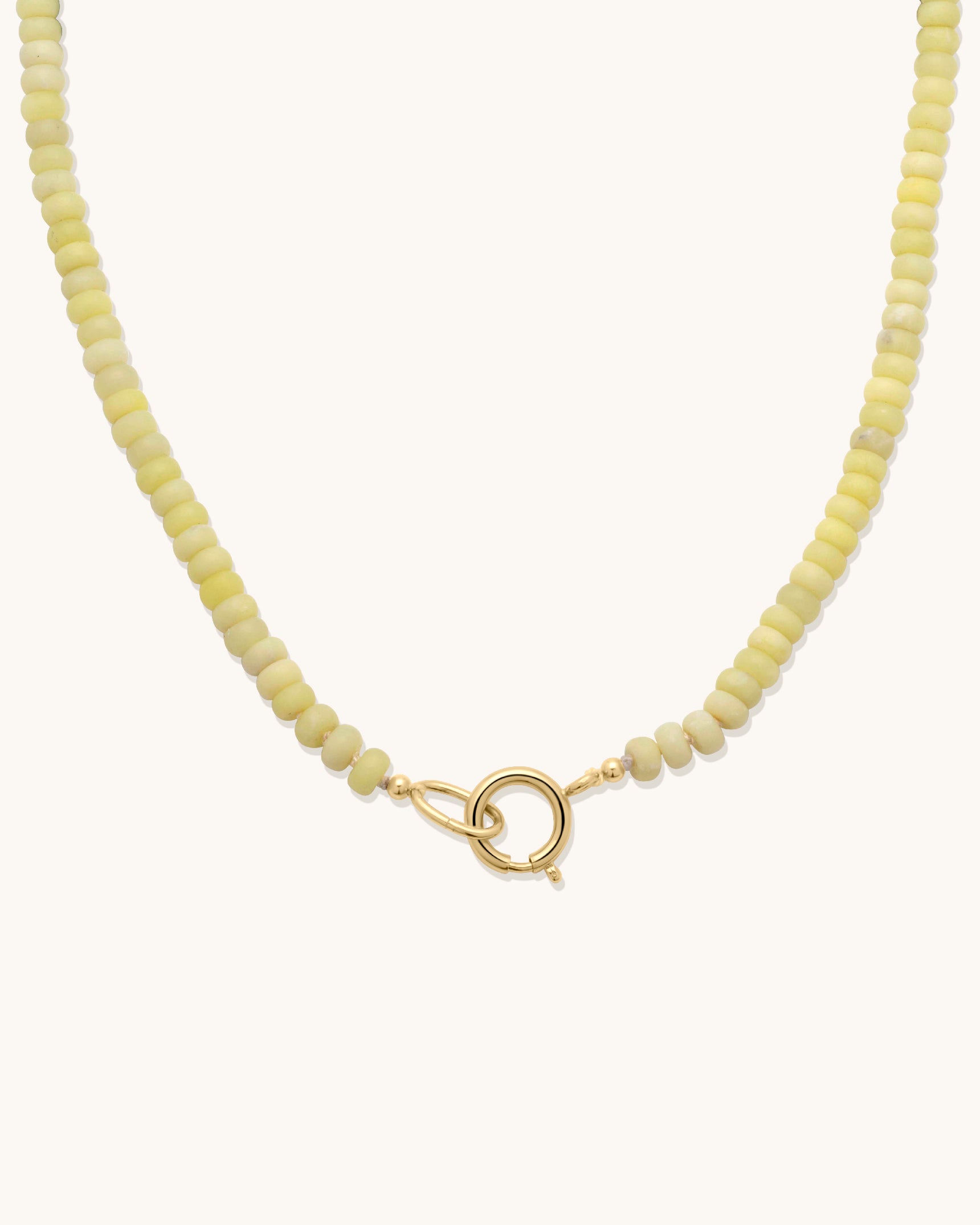 Citron Gemstone Necklace