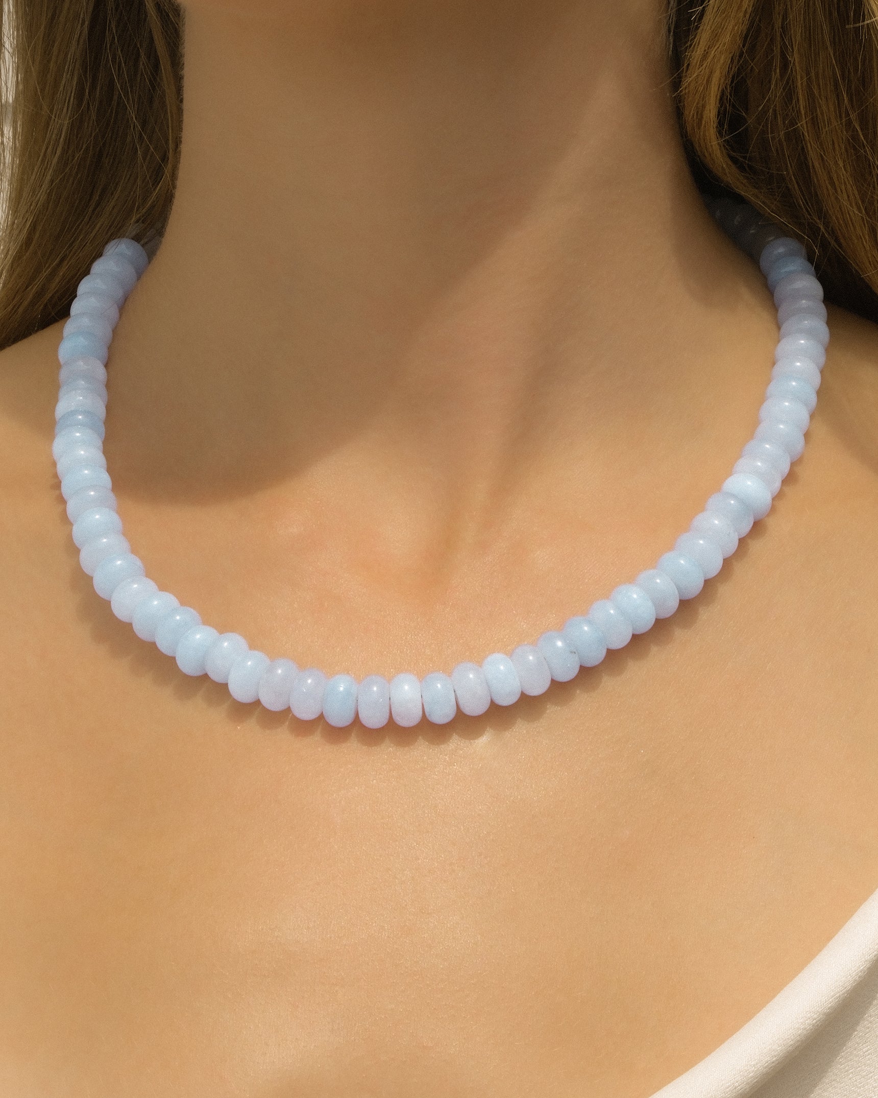 Coastal Blue Gemstone Necklace