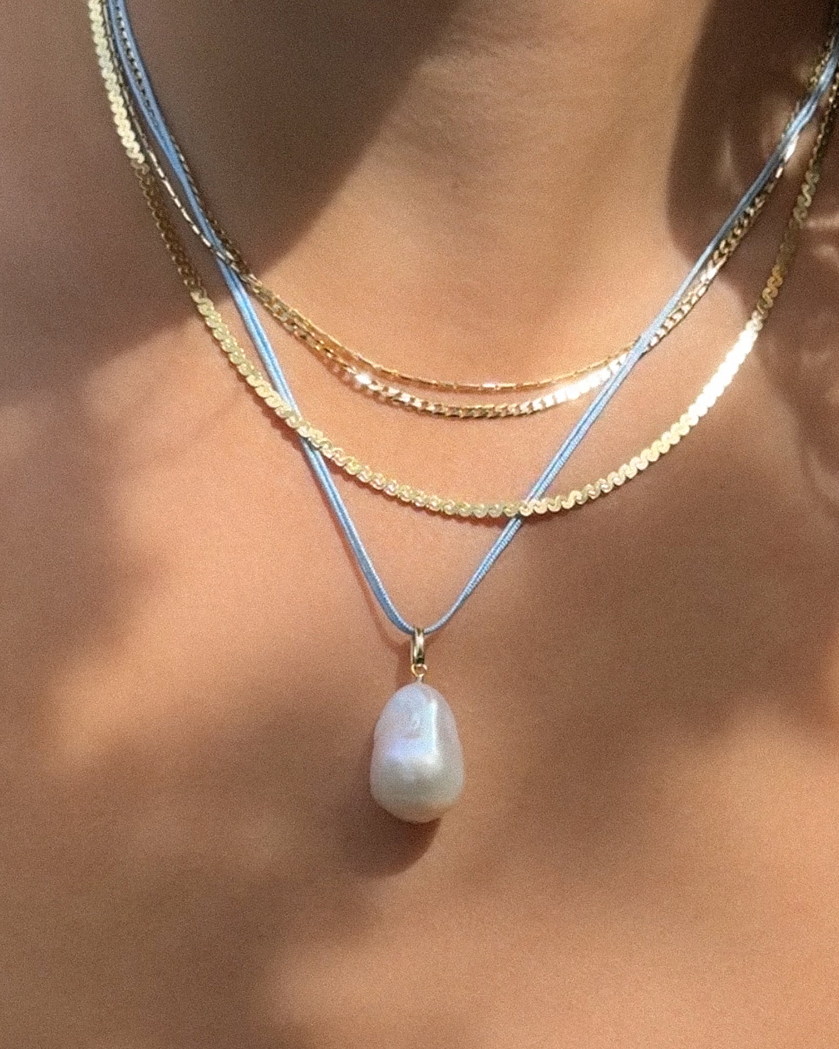 Jumbo Baroque Pearl Pendant