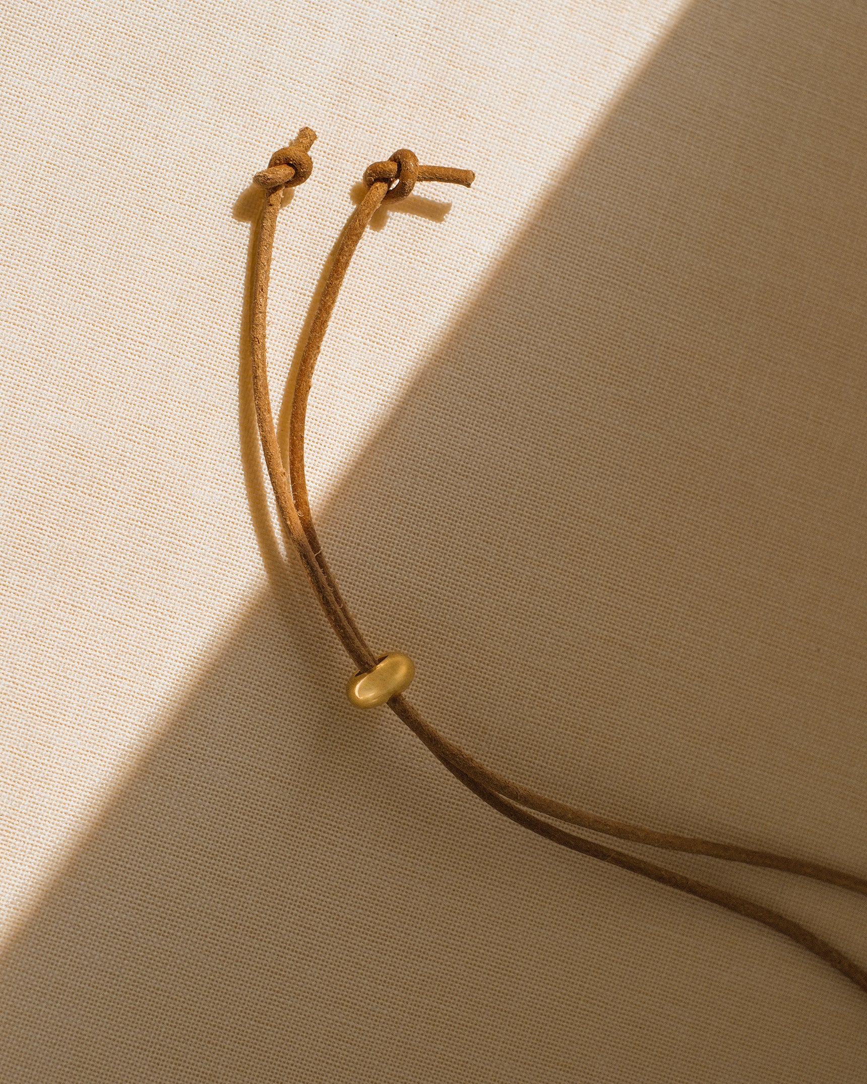 Tortoise Cord Necklace