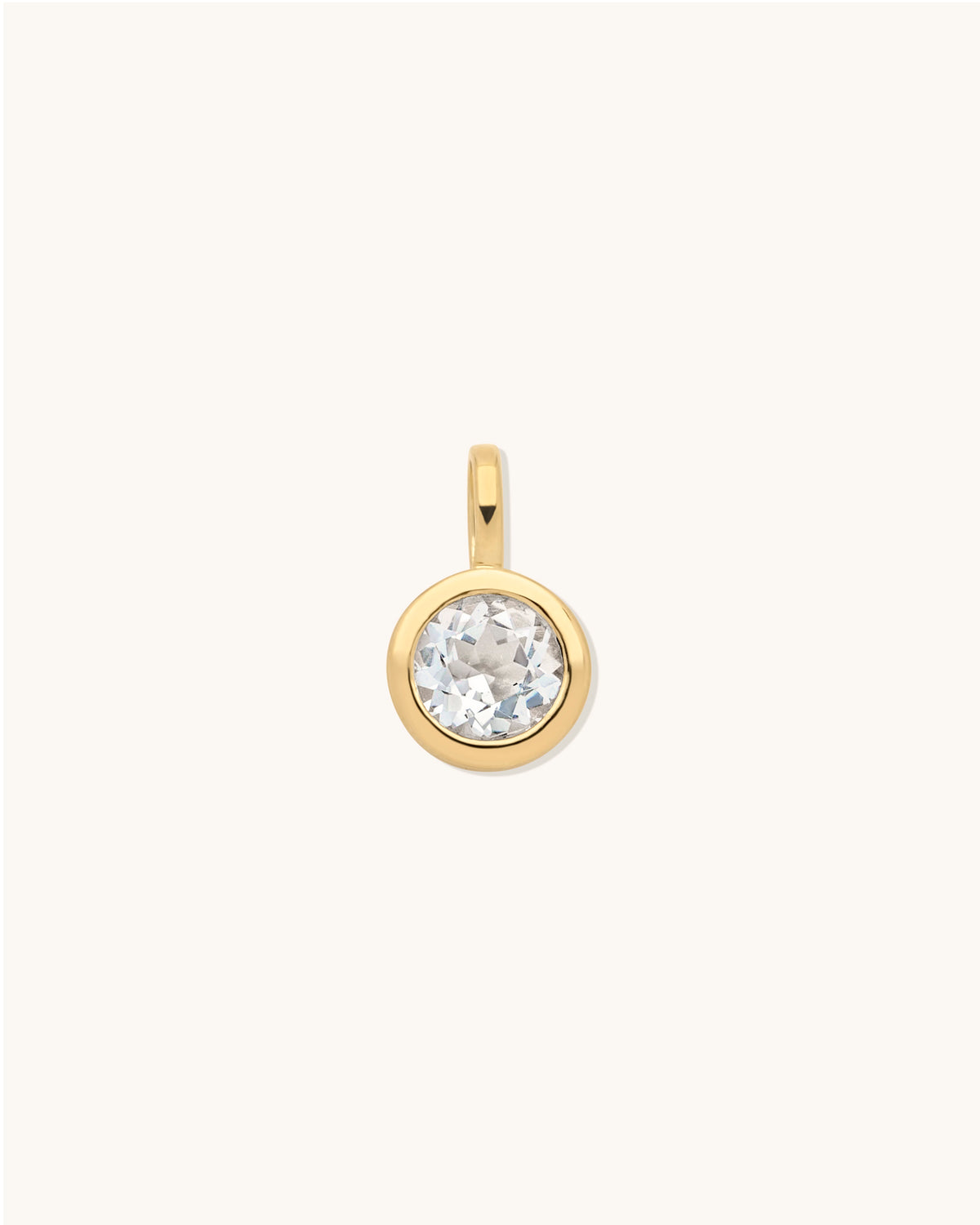 Crystal Round Cut Pendant