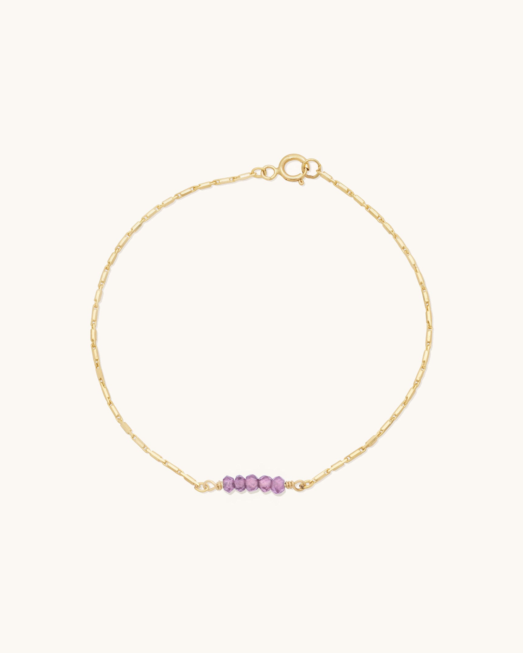 Custom Birthstone Bracelet