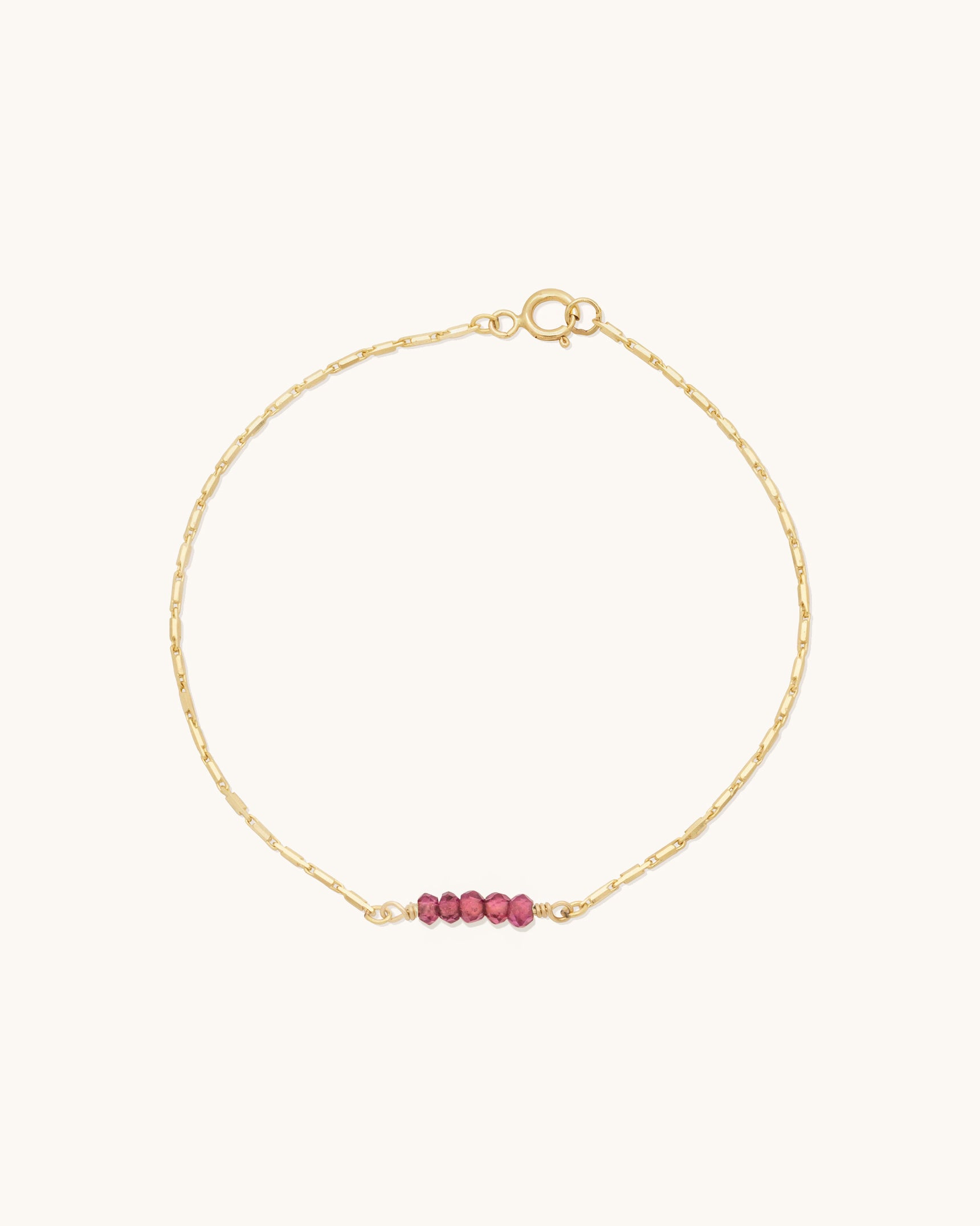 Custom Birthstone Bracelet