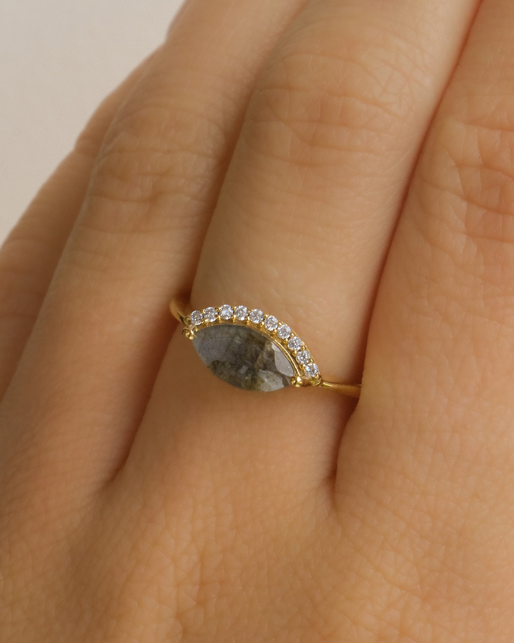Domingo Labradorite Ring