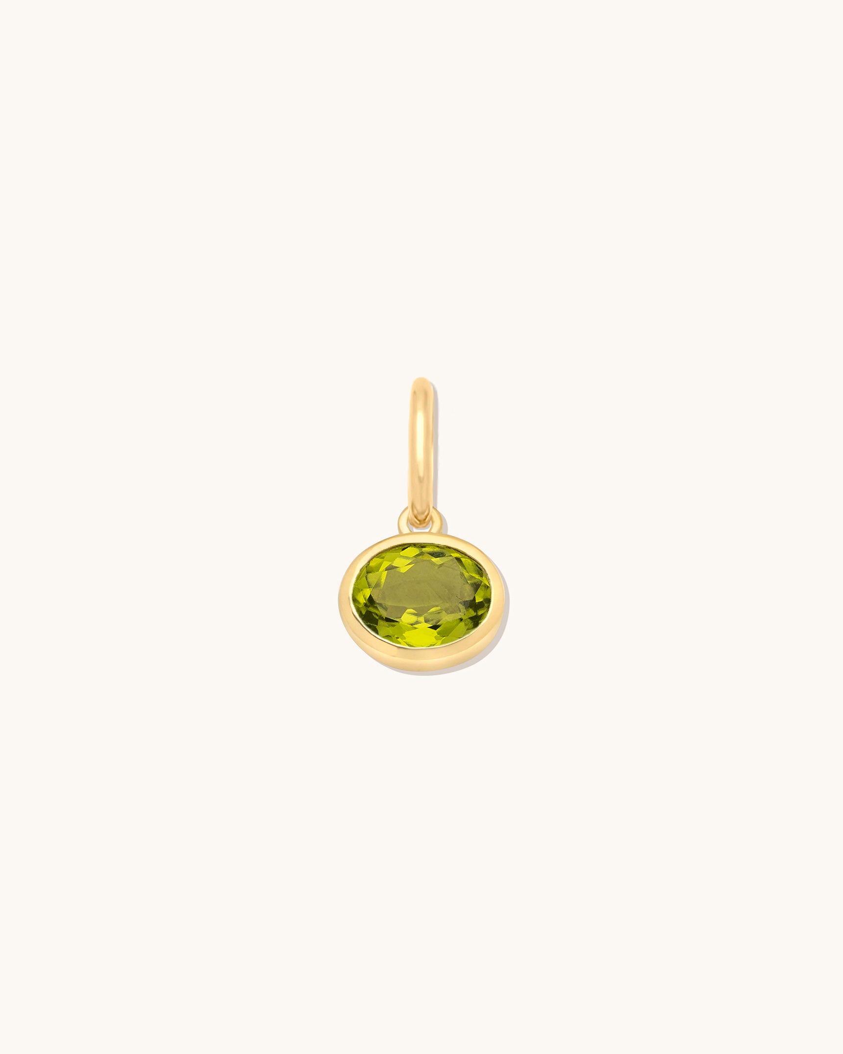 East-West Peridot Pendant