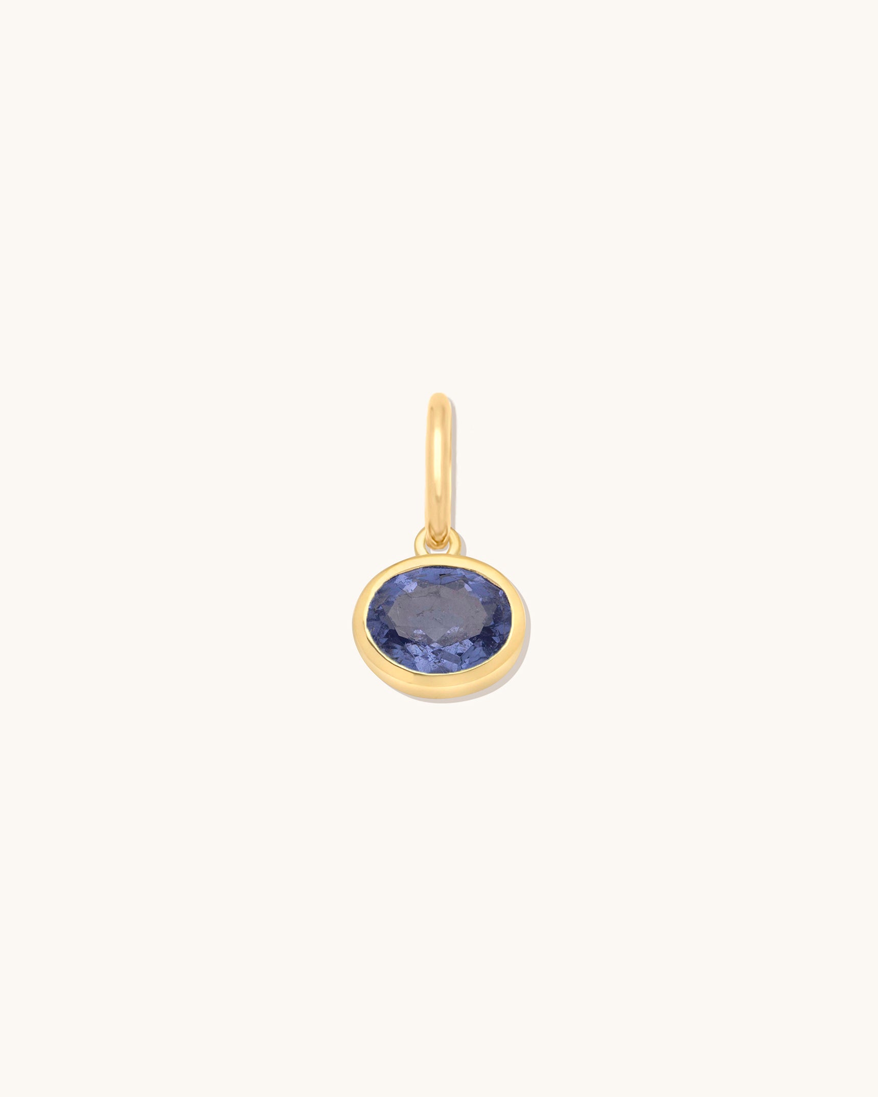 East-West Sapphire Pendant