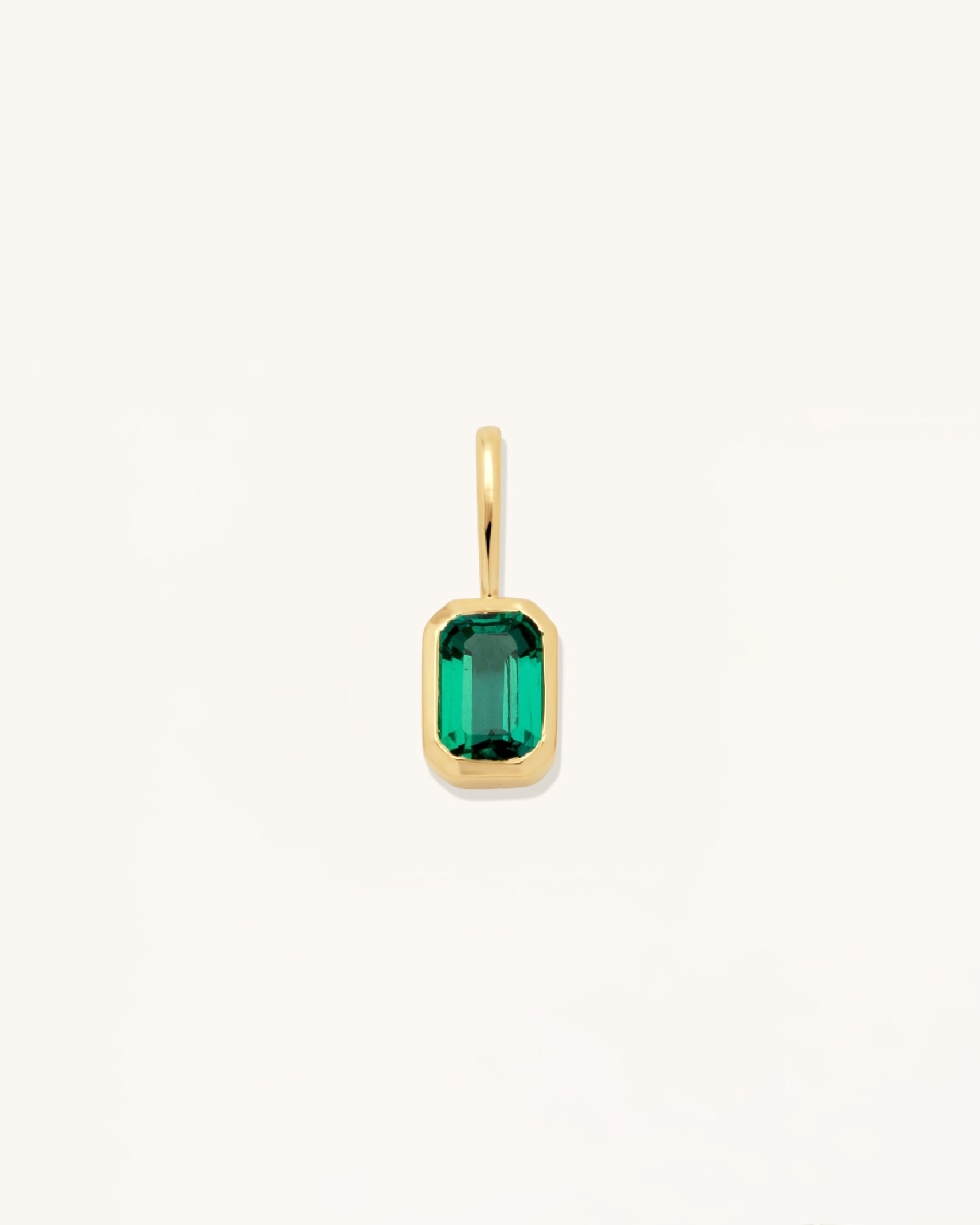 Emerald Cut Pendant