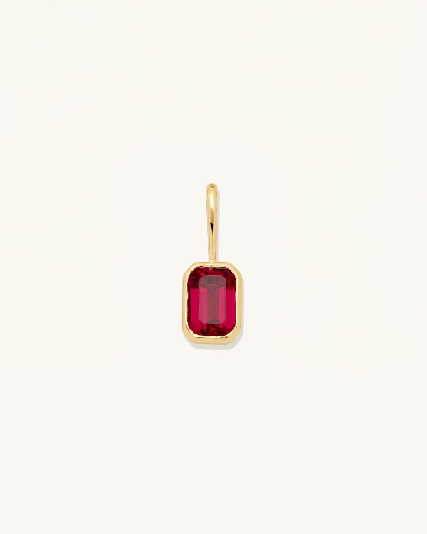 Emerald Cut Pendant