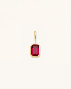 Emerald Cut Pendant
