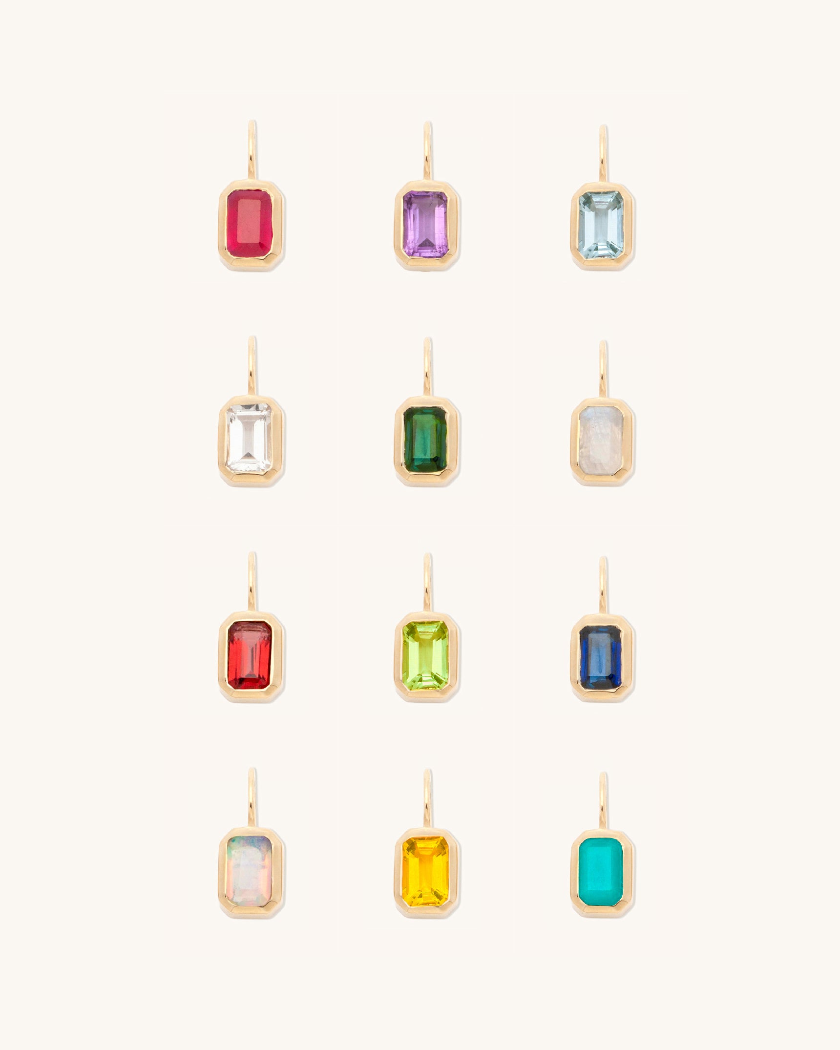 Emerald Cut Pendant