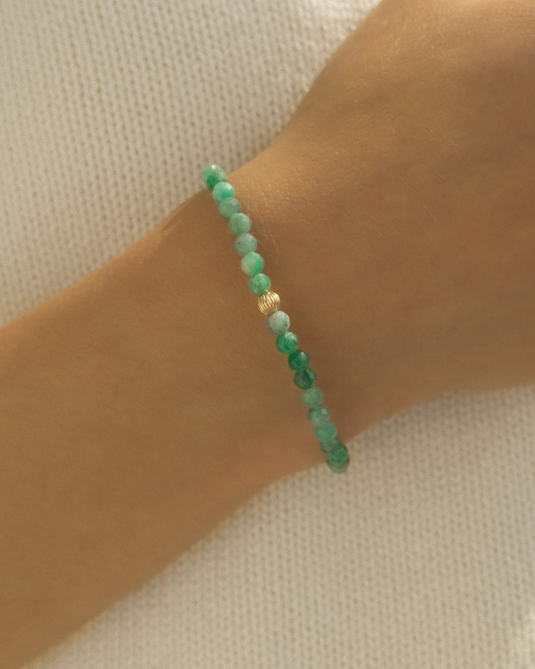 Emerald Social Mini Bracelet