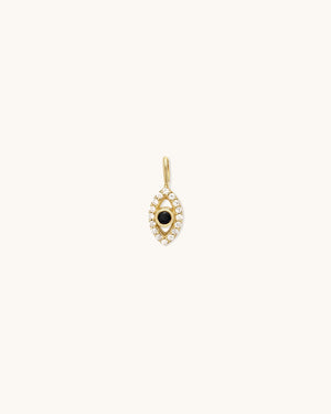 Evil Eye Sapphire Pendant