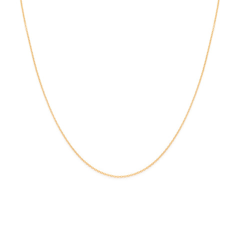 Extra Fine Cable Chain Necklace